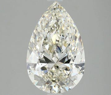 1 pcs Diamant (Natuurlijk) - 3.00 ct - Peer - I - VS2 -, Nieuw