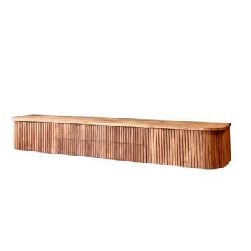 Hangend tv-meubel Oval -  220 cmTV meubels, Ophalen of Verzenden, Nieuw