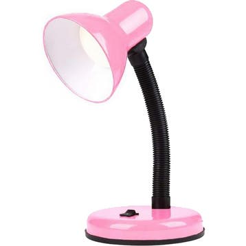 LED Bureaulamp - Velvin Brin - E27 Fitting - Aan/Uit, Ophalen of Verzenden, Nieuw, Metaal, Overige fittingen