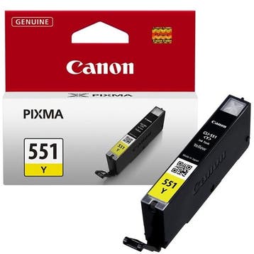 Canon CLI-551Y inktcartridge geel (origineel), Computers en Software, Verzenden, Nieuw, Cartridge, Canon