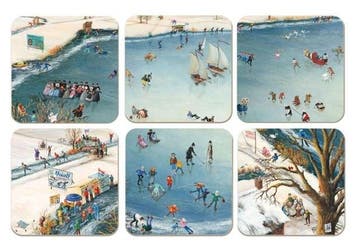 Onderzetters: Winter, Charlotte Dematons, Huis en Inrichting, Ophalen of Verzenden, Nieuw