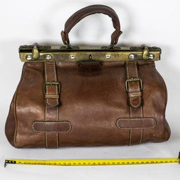 Other brand - Borsa da medico italiana vintage - Handtas