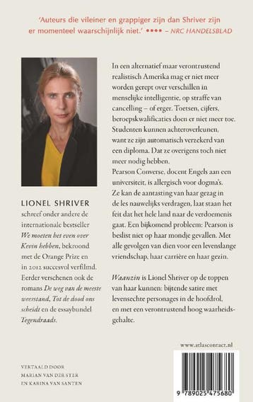 Waanzin 9789025475680 Lionel Shriver, Verzenden, Gelezen, Lionel Shriver