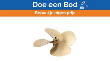 Bieden: Michigan Propellers 4-Blade Brass GL469 Propeller 2, Ophalen of Verzenden, Nieuw