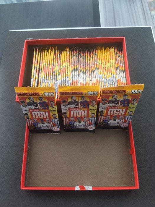2024/25 Panini Megacracks Lamine Yamal Originele verpakking, Verzamelen, Stickers