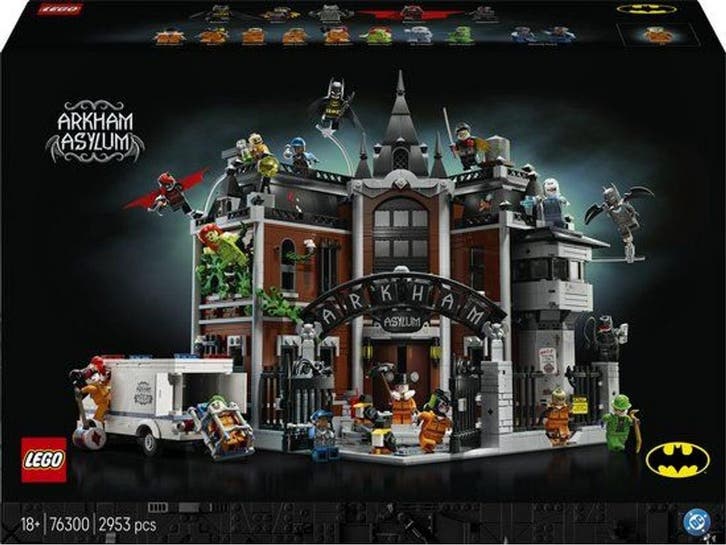 LEGO DC BatmanTM Arkham AsylumTM - Bouwset - 16 LEGO, Kinderen en Baby's, Speelgoed | Bouwstenen, Zo goed als nieuw, Verzenden