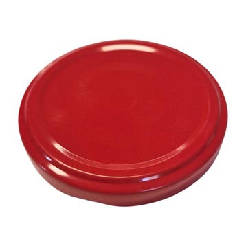 Deksel effen rood 63mm twist-off 1440 stuks, nieuw, Ophalen of Verzenden