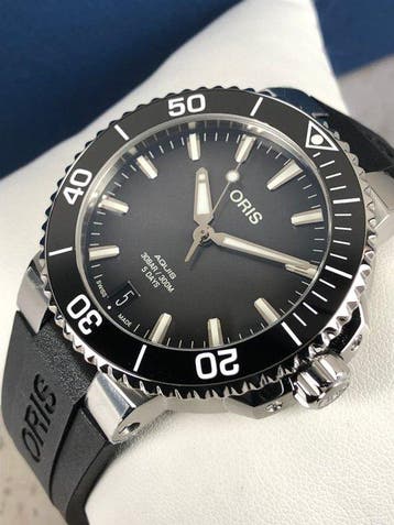 Oris - Aquis Date Calibre 400 Automatic - Zonder, Nieuw
