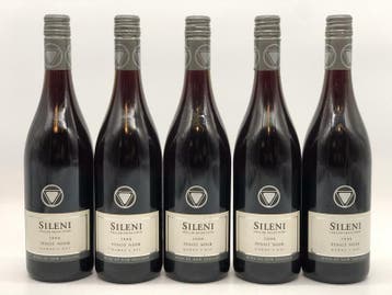5 x 75cl Sileni New Zealand Cellar Selection Pinot Noir 2008, Ophalen of Verzenden, Nieuw, Overige gebieden, Rode wijn