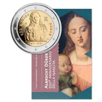 San Marino 2 Euro Dürer 2021, Verzenden