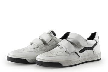 DSTRCT Sneakers Jongens in maat 36 Wit, Verzenden, Jongen of Meisje, Schoenen, Zo goed als nieuw