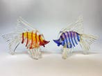 Beeldje - Coppia di pesci (2) - Muranoglas