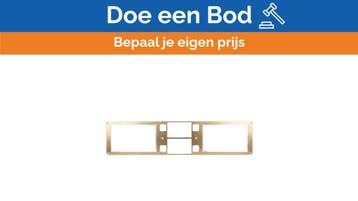 Bieden: Azimut Gold Aluminum Yacht Dash, Ophalen of Verzenden, Nieuw, Kabel of Apparatuur