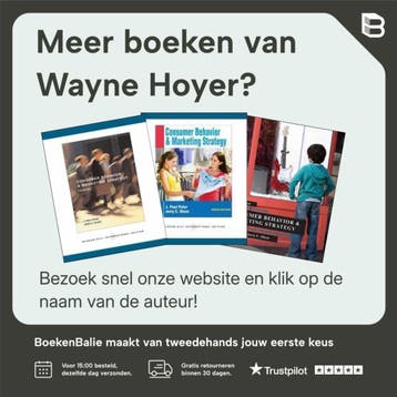 Consumer Behavior - Wayne Hoyer 9780071259354, Verzenden, Gelezen, Wayne Hoyer