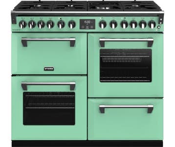 Stoves Richmond S1000 Deluxe DF Mojito Mint, Ophalen of Verzenden, Nieuw, Hete lucht