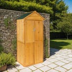 Tuinkast Kadi met puntdak - bruin, Verzenden, Nieuw