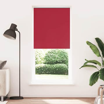 vidaXL Rolgordijn verduisterend 84,4 x 230 cm stofbreedte 80, Verzenden, Nieuw, Rood