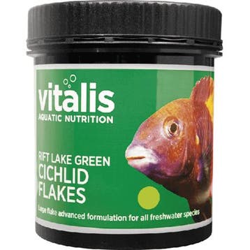 Vitalis Rift Lake Cichlid Flakes - Green 250 g, Dieren en Toebehoren, Ophalen of Verzenden, Nieuw