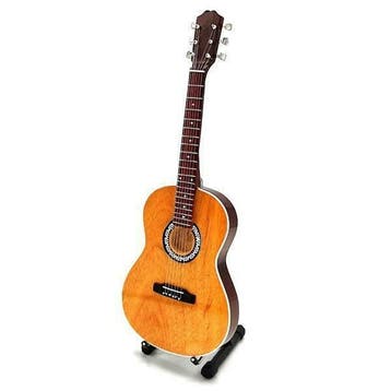Miniatuur replica klassieke Spaanse gitaar - Paco de Lucia, Ophalen of Verzenden, Nieuw, Pop, Beeldje of Miniatuur