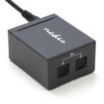 Toslink switch | Nedis | 2 poorten (Optisch, Handmatig), Verzenden, Nieuw