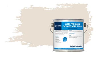 Wixx PRO Aqua Schakelverf Satin RAL 9001 | Crèmewit 2.5L, Verzenden, Wit, Nieuw, Verf