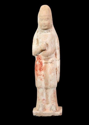 Oud Chinees, Tang-dynastie Terracotta Beeldje van een