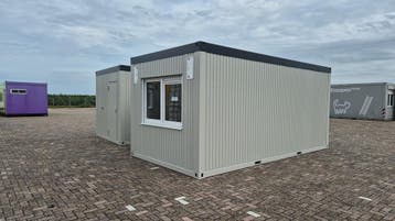 Af fabriek, nieuw te leveren, unit 6x3m. TS-641 TS-642, Verzenden