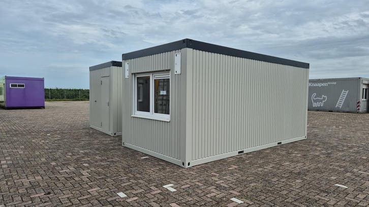Af fabriek, nieuw te leveren, unit 6x3m. TS-641 TS-642, Zakelijke goederen, Machines en Bouw | Keten en Containers, Verzenden