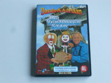 Bassie & Adriaan - De Verzonken Stad (DVD) geremastered, Ophalen of Verzenden, Zo goed als nieuw