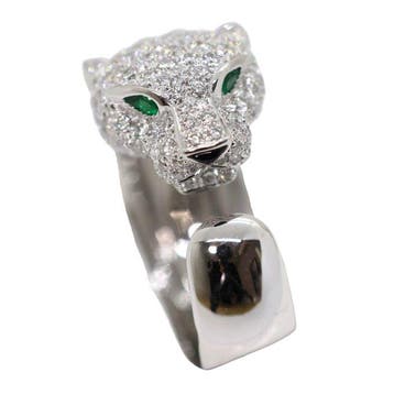Cartier - Ring - Panthere de Cartier - 18 karaat Witgoud -, Sieraden, Tassen en Uiterlijk, Ringen, Nieuw