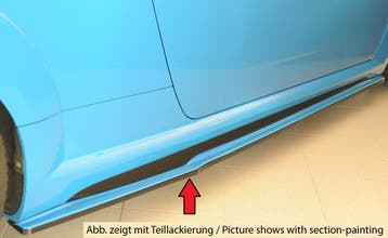 Side skirt aanzetstuk | geschikt voor Audi | TT S-Line / TTS, Verzenden, Nieuw, Audi