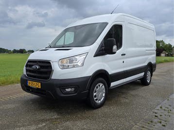 Ford Transit 350 2.0 TDCI L2 H2, Stof, Gebruikt, Wit, Ford