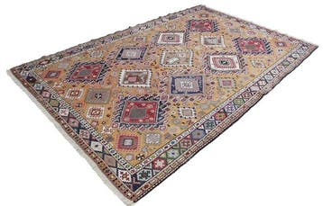 Sumach Kelim - Vloerkleed - 290 cm - 195 cm - Natuurlijke, Nieuw