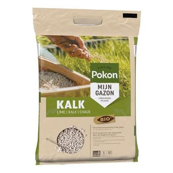 Gazon kalk | Pokon | 50 m² (5 kg, Bio-label), Verzenden, Nieuw