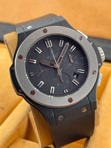 Hublot - Big Bang Evolution Black Magic Chronograph -, Sieraden, Tassen en Uiterlijk, Horloges | Heren, Nieuw
