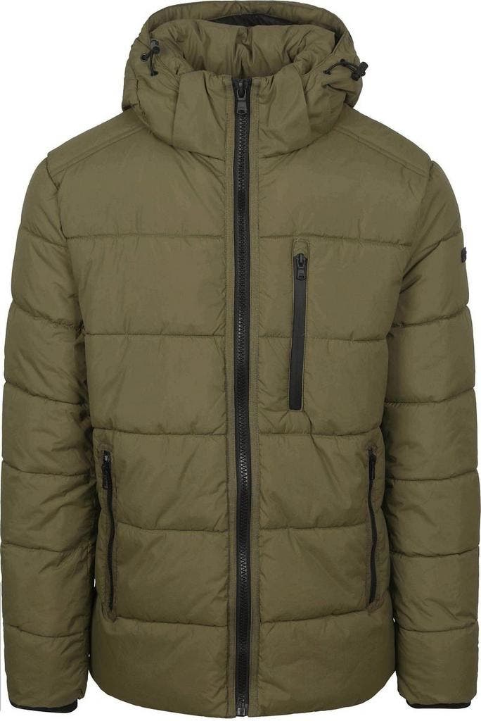 McGregor Jas Hooded Puffer Groen maat M Heren, Kleding | Heren, Jassen | Winter, Groen, Nieuw, Maat 48/50 (M), Verzenden