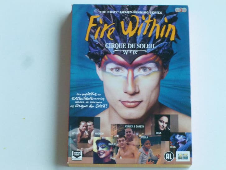 Cirque Du Soleil - Fire Within (3 DVD), Cd's en Dvd's, Dvd's | Tv en Series, Zo goed als nieuw, Ophalen of Verzenden