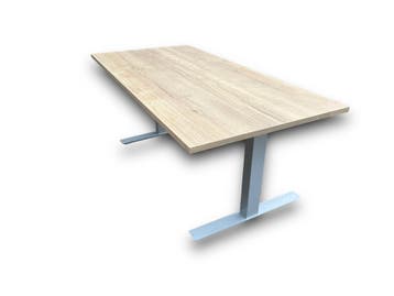 Refurbished Verstelbaar bureau, Huis en Inrichting, Bureaus, Verzenden, In hoogte verstelbaar, Zo goed als nieuw