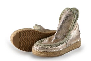 Mou Instappers in maat 38 Goud, Kleding | Dames, Mou, Overige kleuren, Verzenden, Instappers
