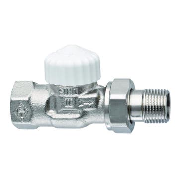 Afsluiter thermostatisch V-exact II recht 1/2 IMI Heimeier, Ophalen of Verzenden, Nieuw