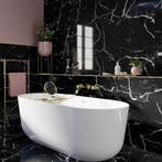 PVC Wandpaneel - Afimera - Black Marmour Zwart Hoogglans, Ophalen of Verzenden, Nieuw