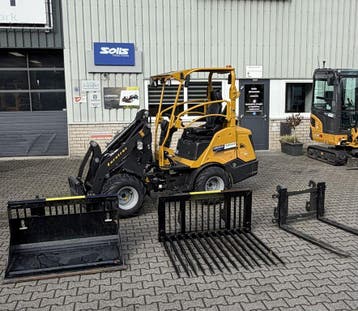 Verhuur | mini loader huren huur €110 dag, Ophalen, Wiellader of Shovel