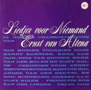 LP gebruikt - Various - Ernst van Altena Liedjes Voor Nie..., Verzenden, Zo goed als nieuw, Overige formaten