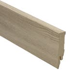Rechte folieplint 70x14 eiken wit geolied (Folie plinten), Doe-het-zelf en Verbouw, Vloerdelen en Plavuizen, Overige materialen