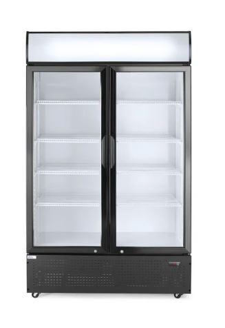Horeca Koelvitrine met dubbele deur 643 l 230V 510W, Verzenden, Nieuw in verpakking