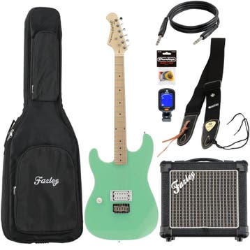 Fazley Custom Series Hot Rod V2 FTD182 Surf Green LH, Verzenden, Nieuw