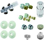 Radiator Onderblok Recht Haaks Chroom, Ophalen of Verzenden, Nieuw