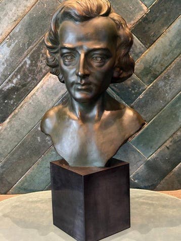 Domisse Johannes (1878-1955) - Buste, vrouwe hoofd ART-DECO, Antiek en Kunst