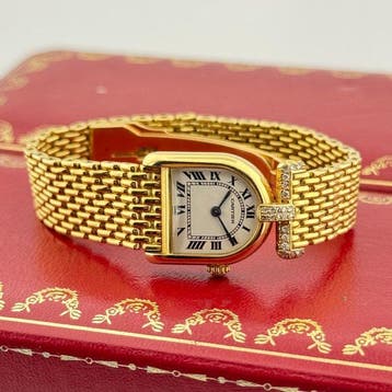 Cartier - Calandre - 6603 - Dames - 1980-1989, Nieuw