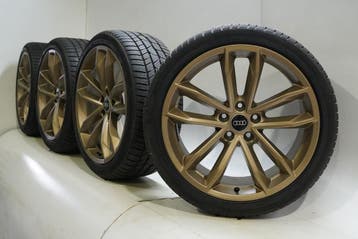 Audi A5 S5 B9 19 inch velgen Continental Winterbanden Origin, Auto-onderdelen, Banden en Velgen, 19 inch, Gebruikt, Velg(en), Winterbanden